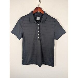 Callaway Polo‎ Shirt Womens Medium Black Opti-Dri Golf Performance Stretch Tech